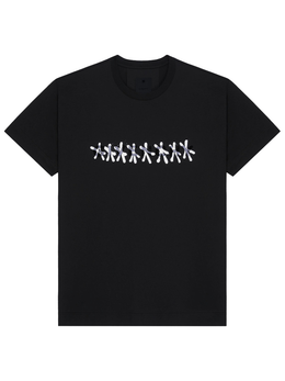 Givenchy Tag Effect Slim Fit T-Shirt in Black