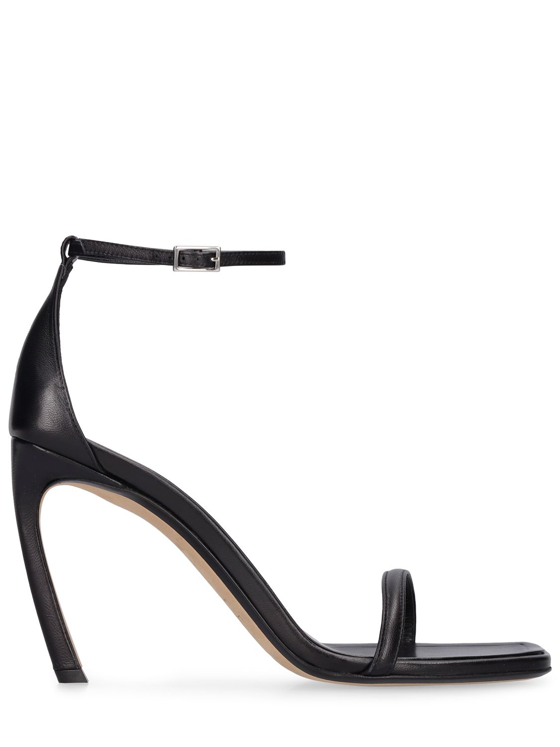 Lanvin 95mm Swing leather sandals