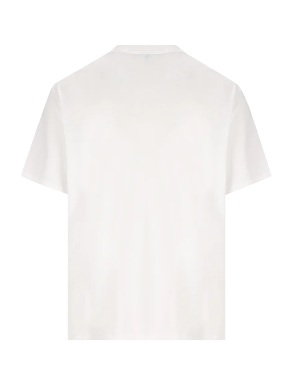 Loewe Logo Embroidered Pocket T-Shirt in White