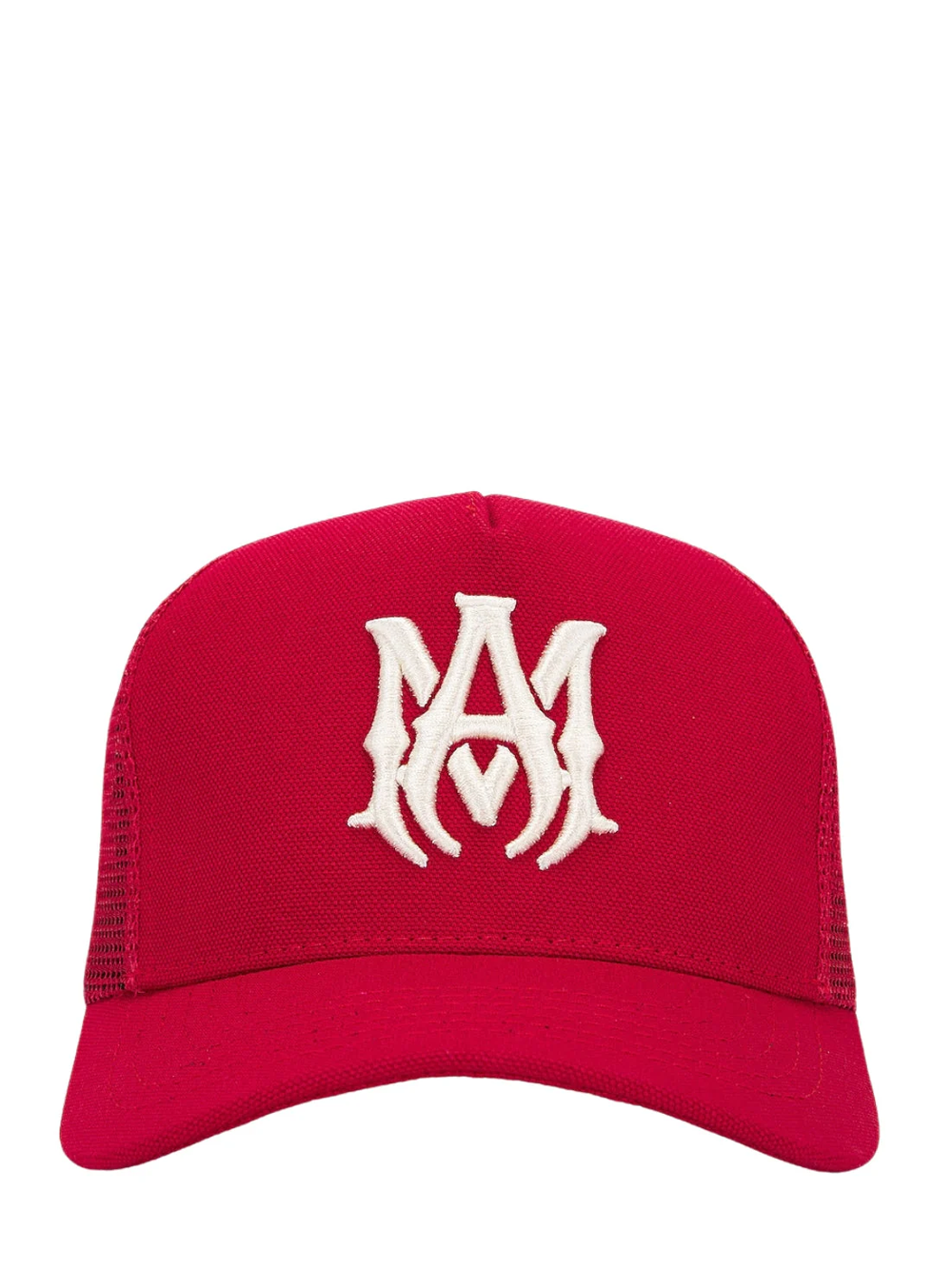 Amiri MA Logo Red Trucker Hat
