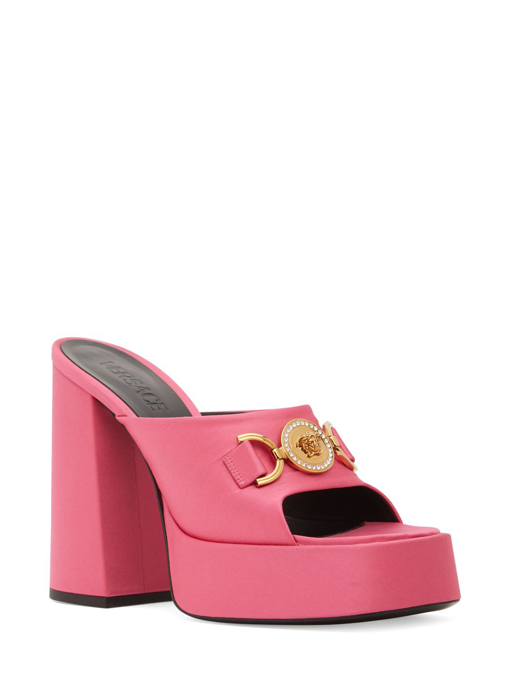 Versace Versace 120mm Satin mules - Size: UK 2.5 Heels | Shop From The Mirage
