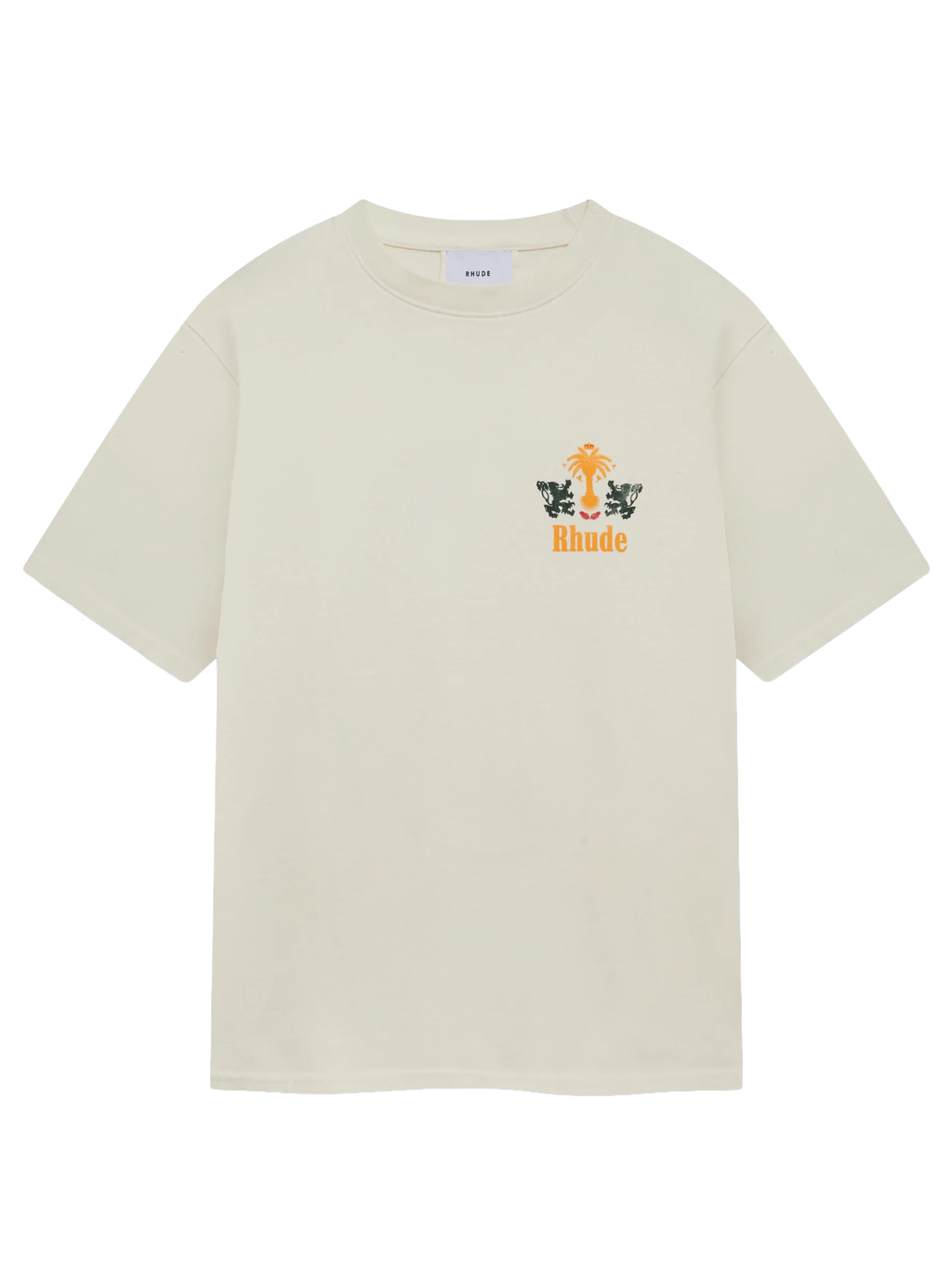 Rhude Tabaco T-Shirt in White