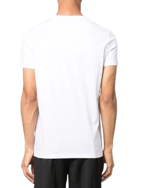 Balmain Paris Gold Foil White T-Shirt