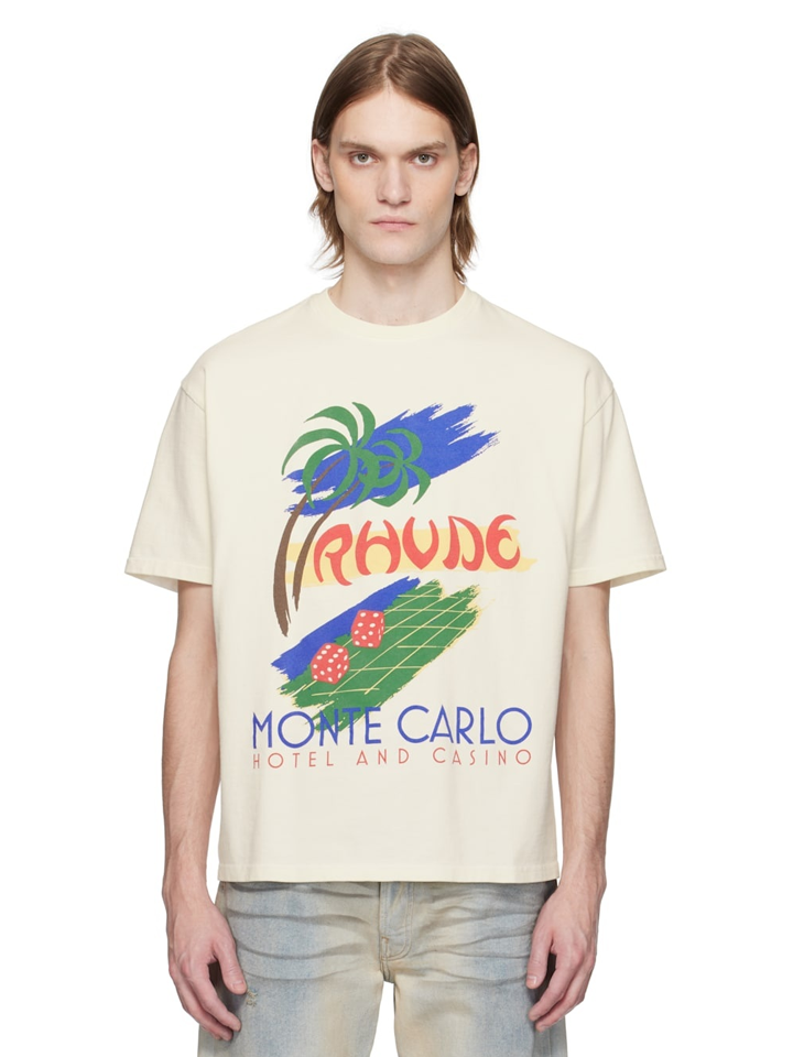 Rhude Roulette T-Shirt in White