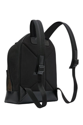 Burberry Mesh Checkered Backpack in Beige