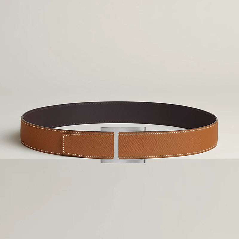 Fil d'H belt buckle & Reversible leather strap 38 mm