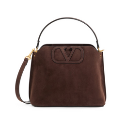 Fill Me handbag in suede