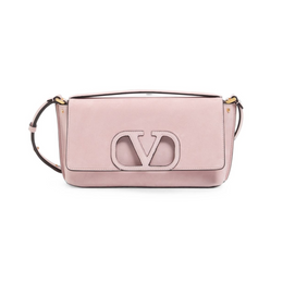Fill Me suede shoulder bag