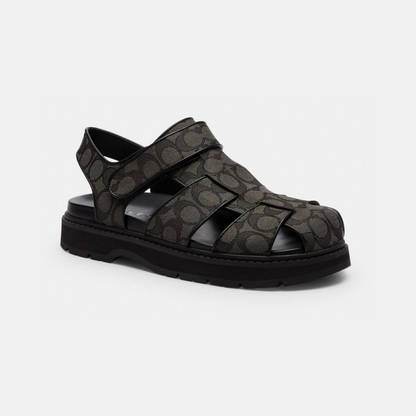 Fisherman Sandal In Signature Jacquard