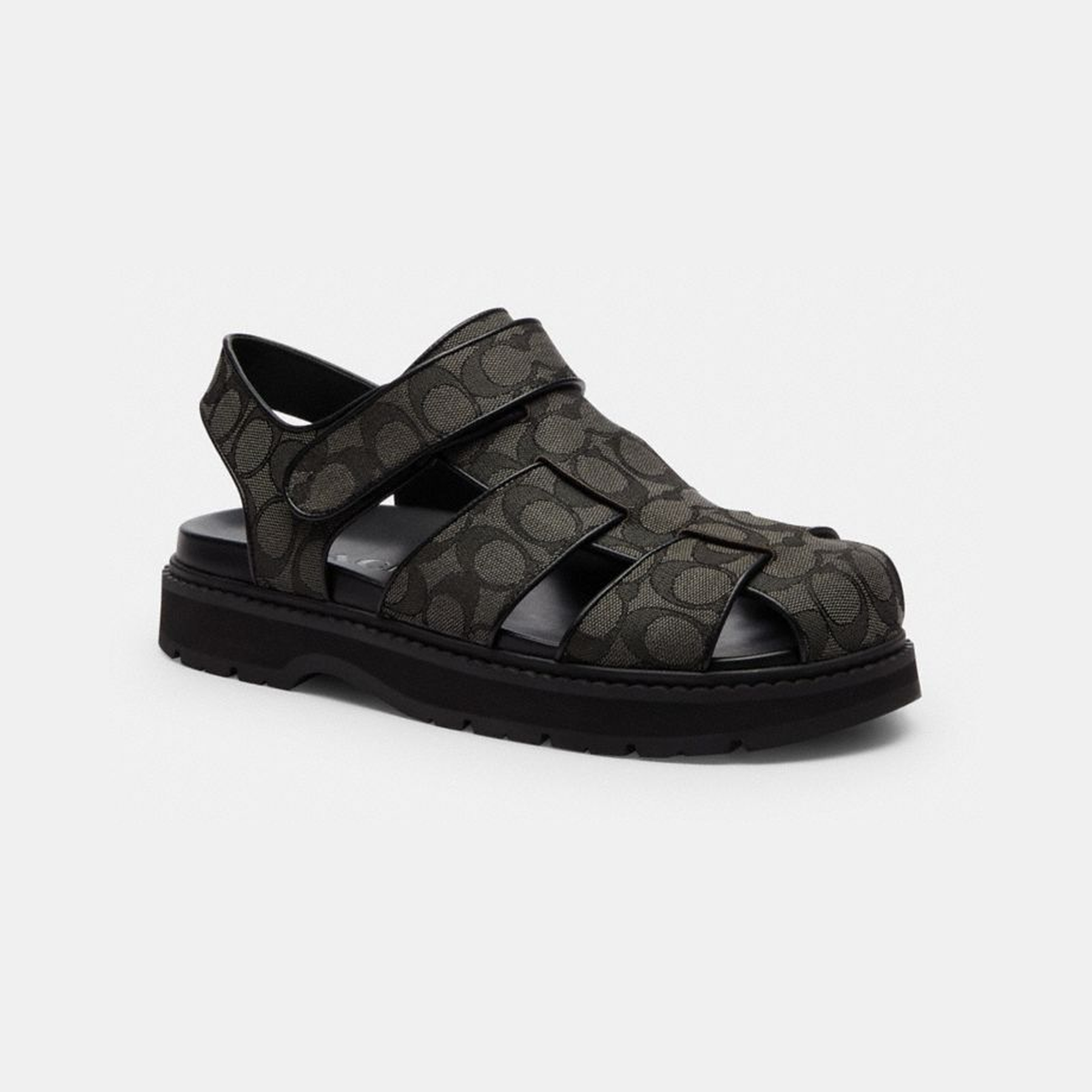 Fisherman Sandal In Signature Jacquard
