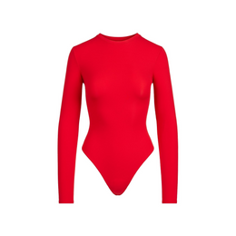 Fits Everybody Long Sleeve Crew Neck Bodysuit