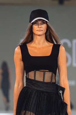 MESH OUTLINE CORSET BELT