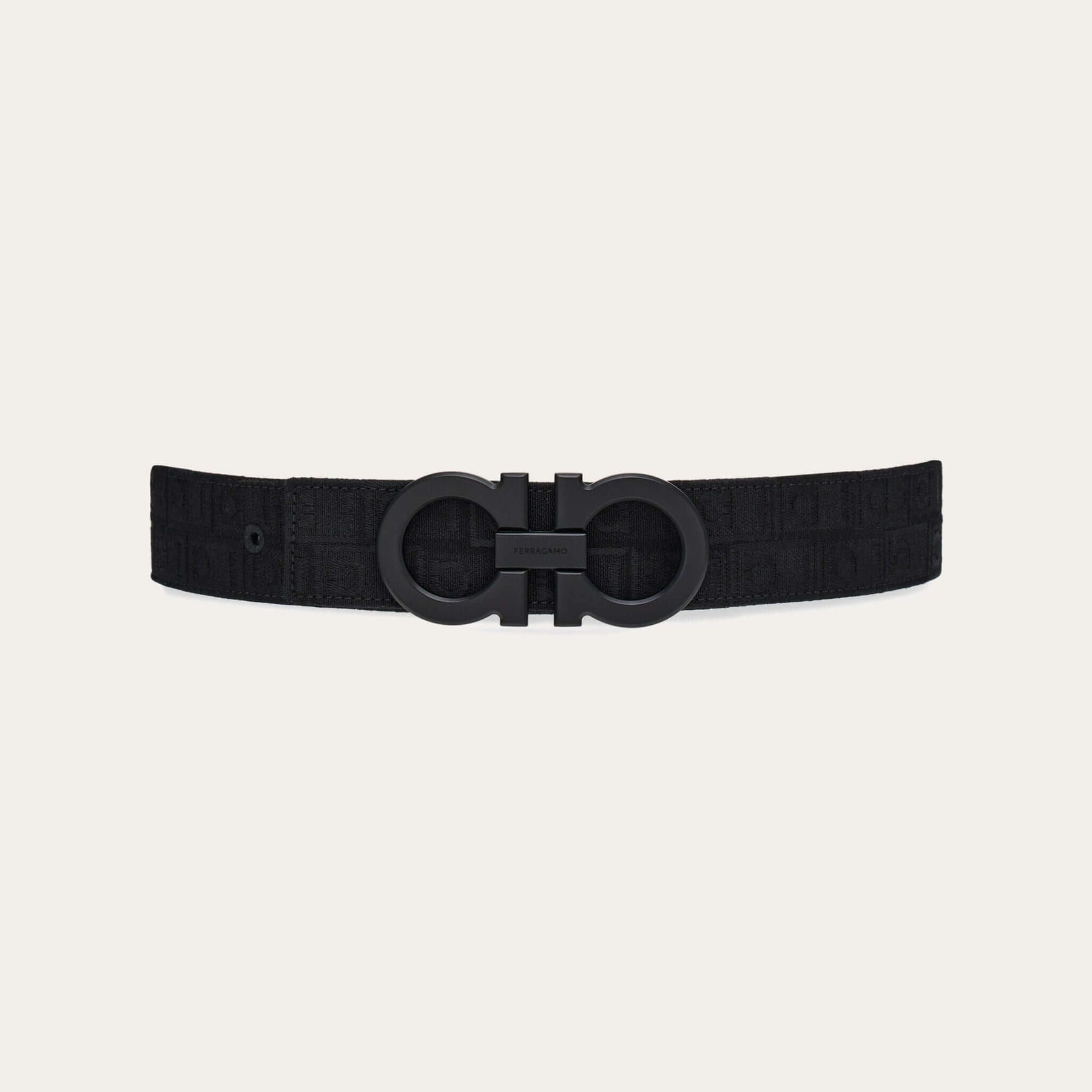 Fixed reversible Gancini belt