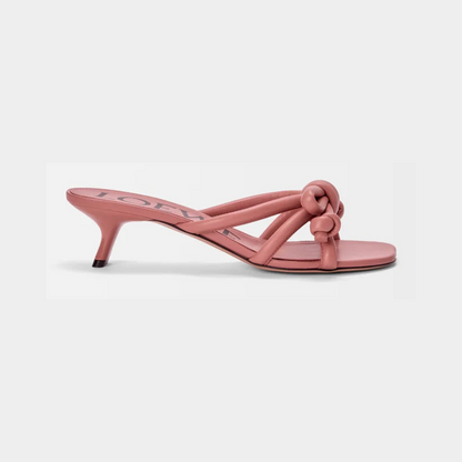 Flamenco Knot sandal in lambskin