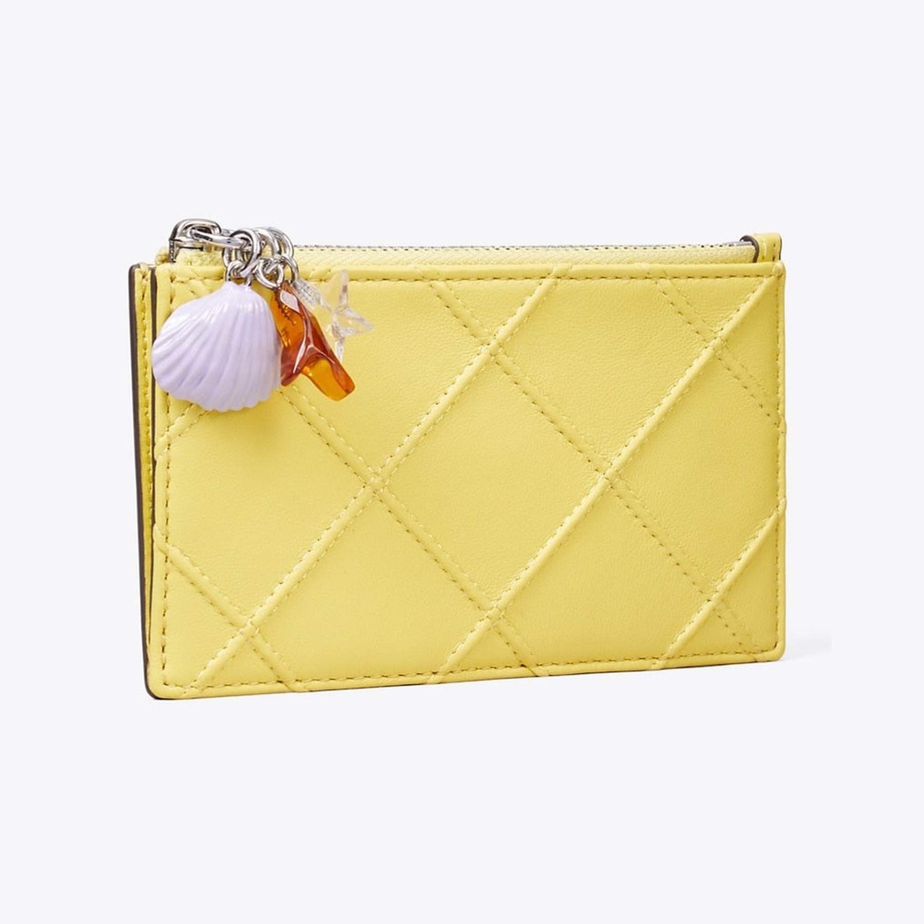 Fleming Charm Zip Card Case