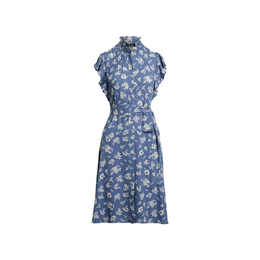 Floral Belted Dress