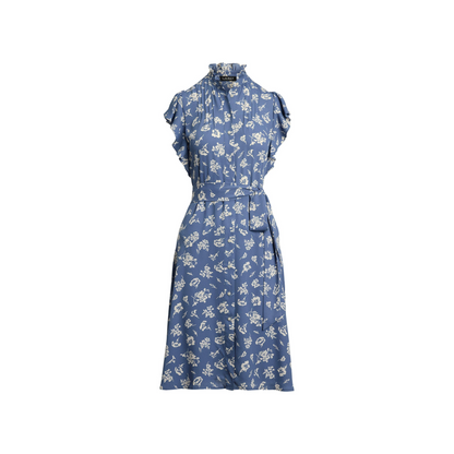 Floral Belted Dress