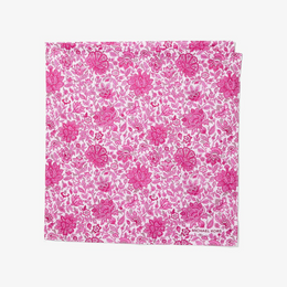 Floral Print Cotton Scarf