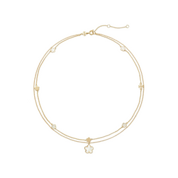 Flower Pendant Chain Necklaces