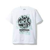 Anti Social Social Club x Neighborhood Filth Fury T-Shirt 'White'