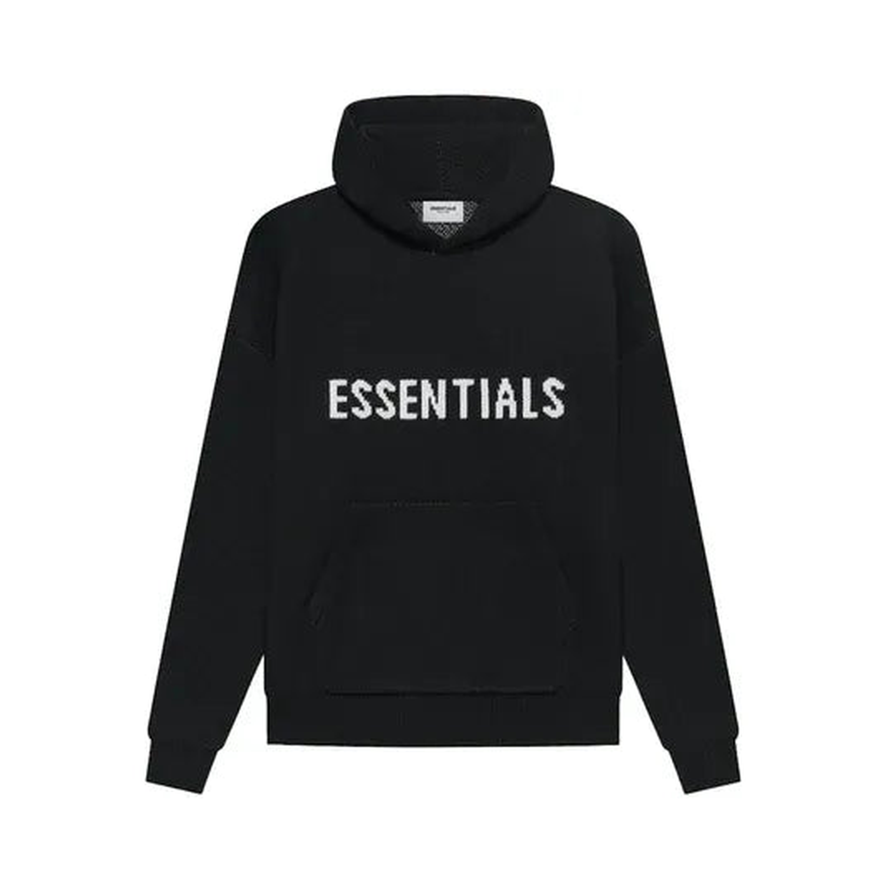 FOG Essentials Knit Hoodie Black