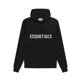FOG Essentials Knit Hoodie Black