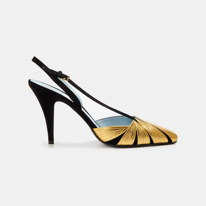 Folie Structured Slingbacks