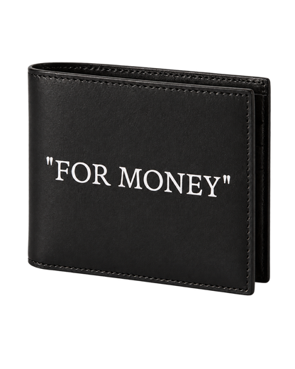 "For Money" bi-fold wallet