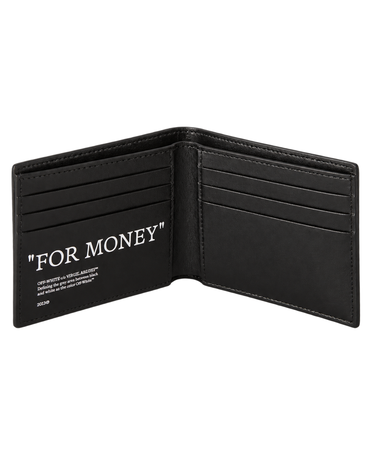 "For Money" bi-fold wallet