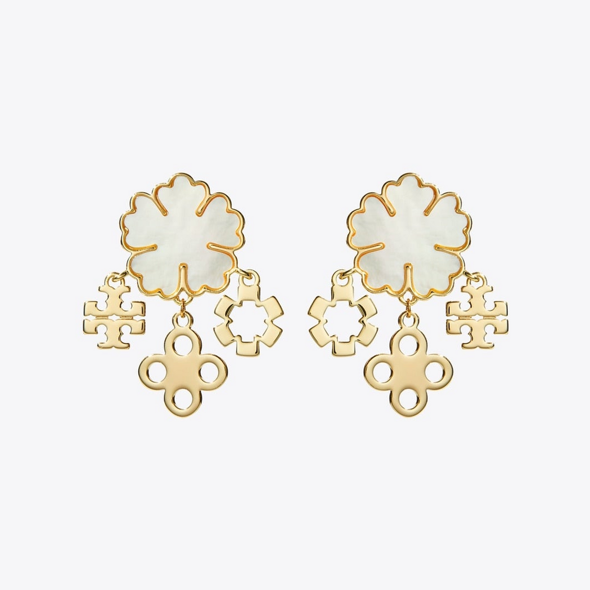 Forget Me Not Cluster Earrings