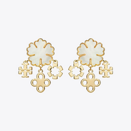 Forget Me Not Cluster Earrings
