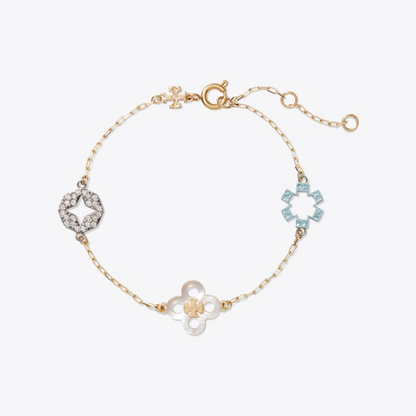 Forget Me Not Delicate Pavé Bracelet