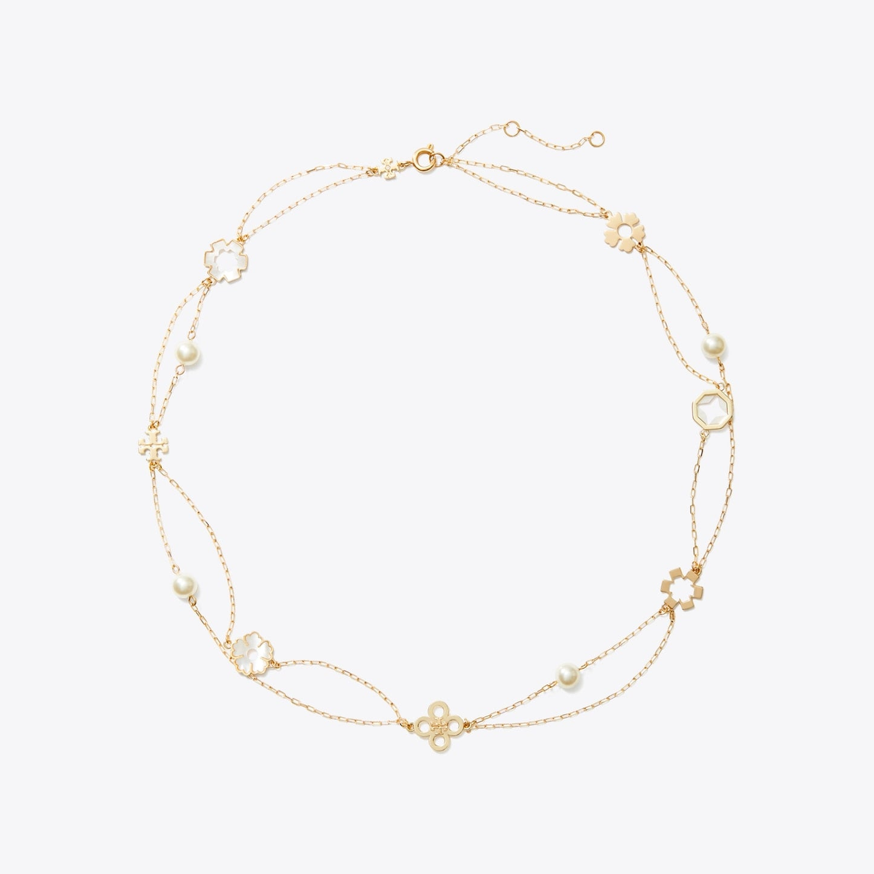 Forget Me Not Layered Necklace
