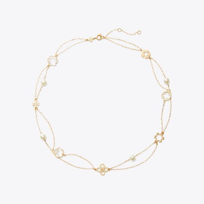 Forget Me Not Layered Necklace