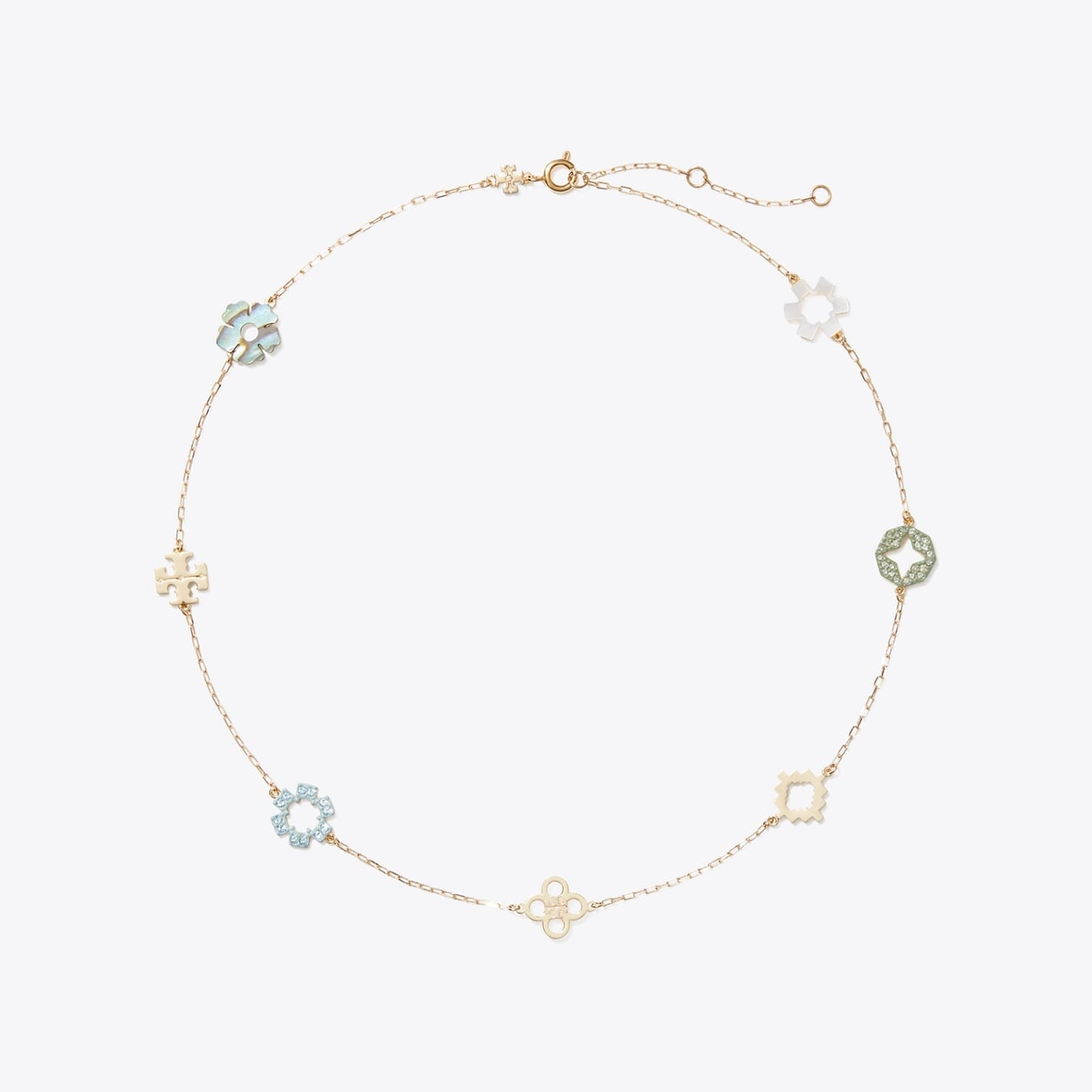Forget Me Not Pavé Necklace