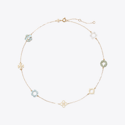 Forget Me Not Pavé Necklace