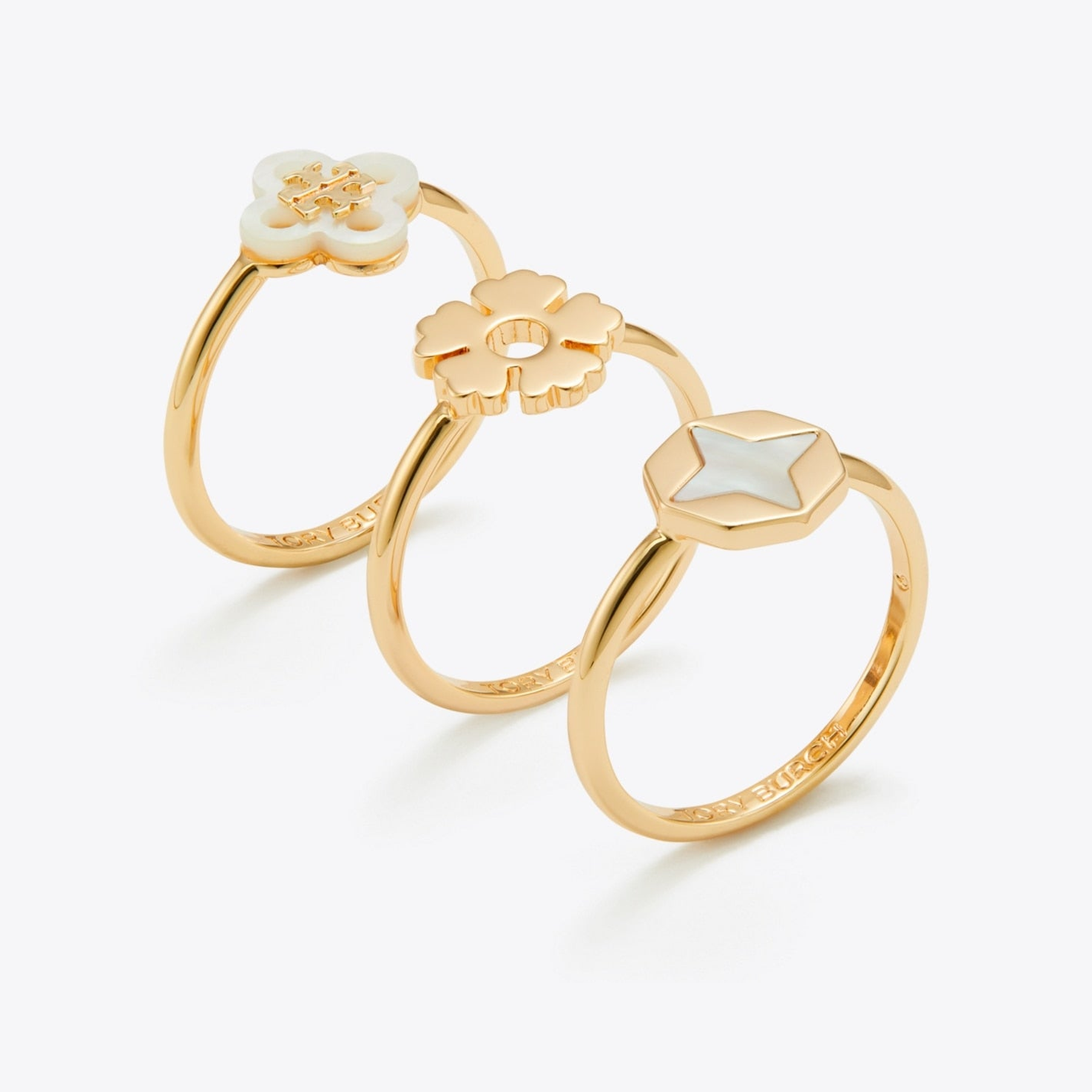 Forget Me Not Stacking Ring Set