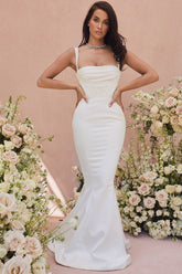 Francoise ivory balconette corset bridal gown - limited edition