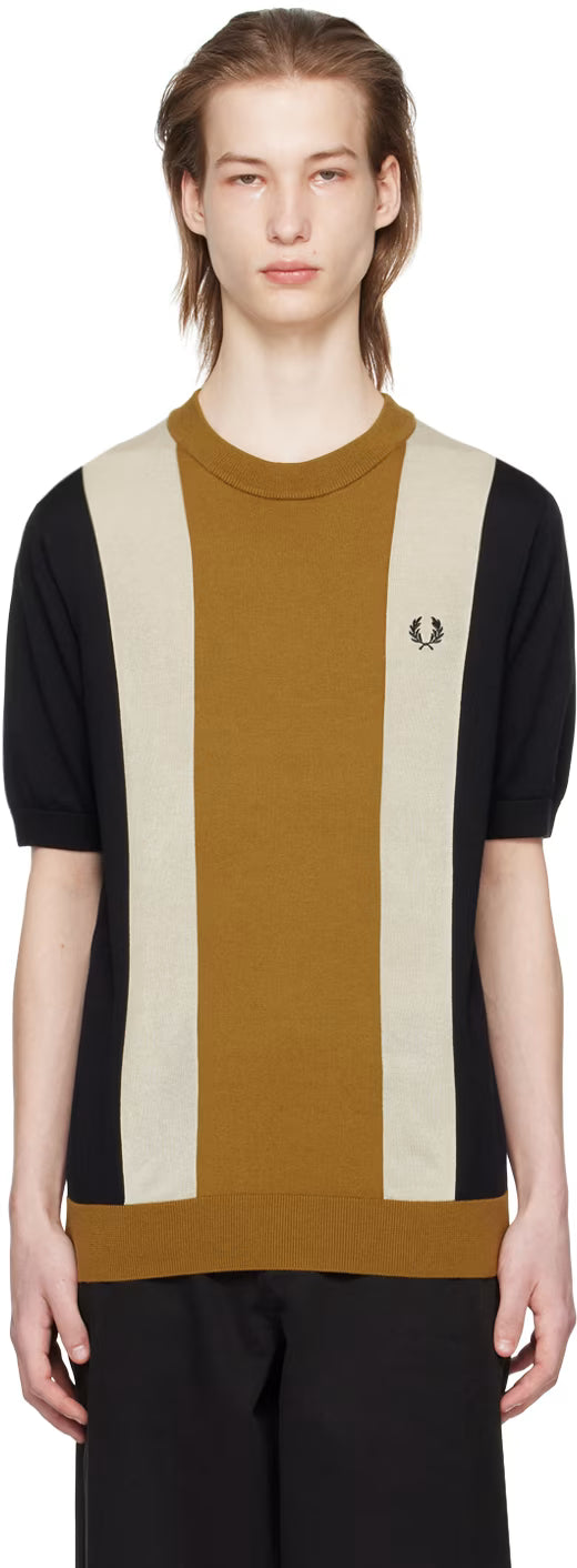 Black & Tan Striped T-Shirt