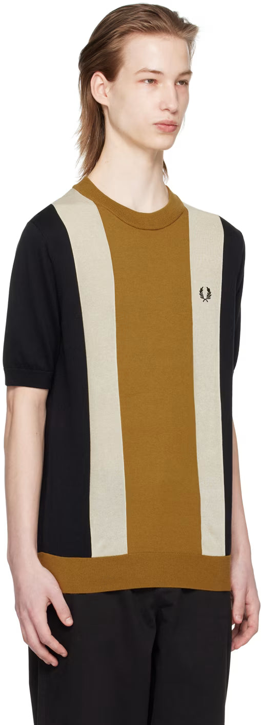 Black & Tan Striped T-Shirt