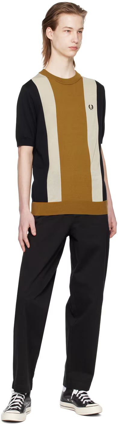 Black & Tan Striped T-Shirt