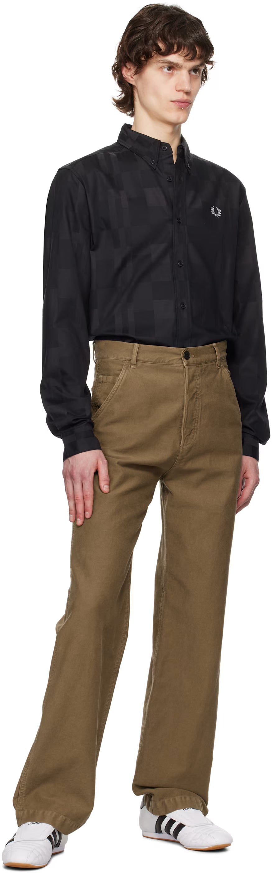 Black Checkerboard Shirt