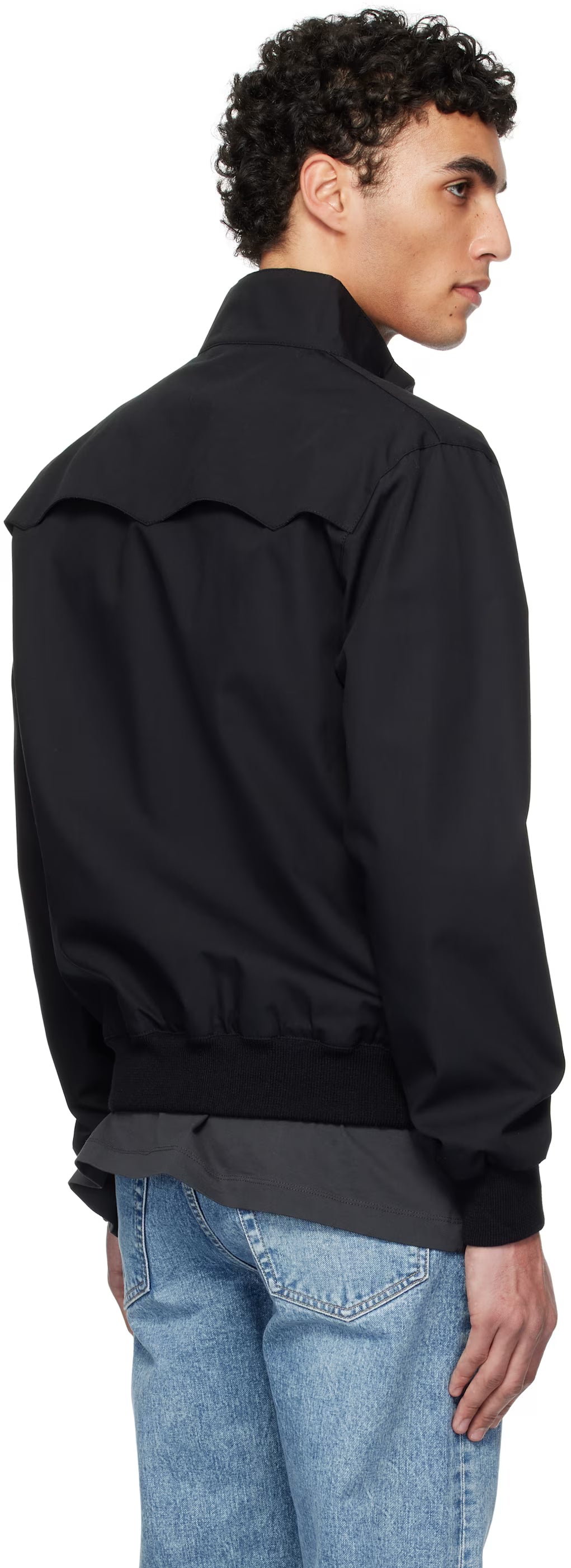 Black Harrington Jacket