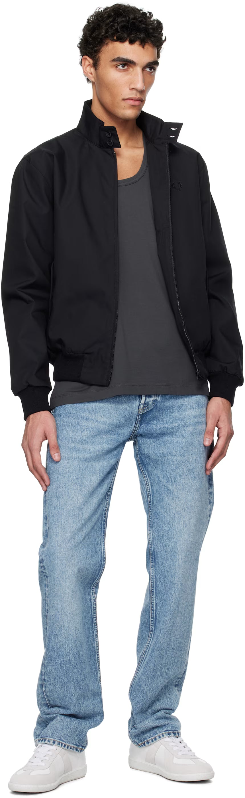 Black Harrington Jacket