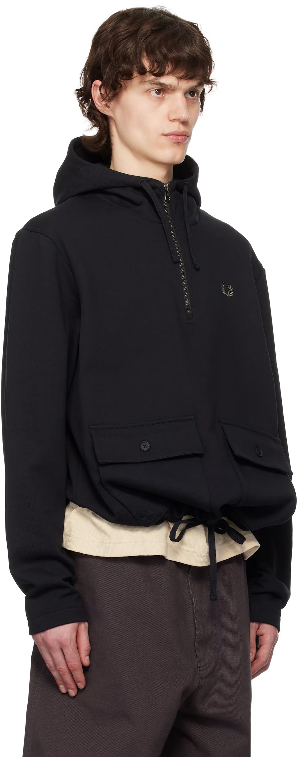 Black Heavyweight Pullover Hoodie