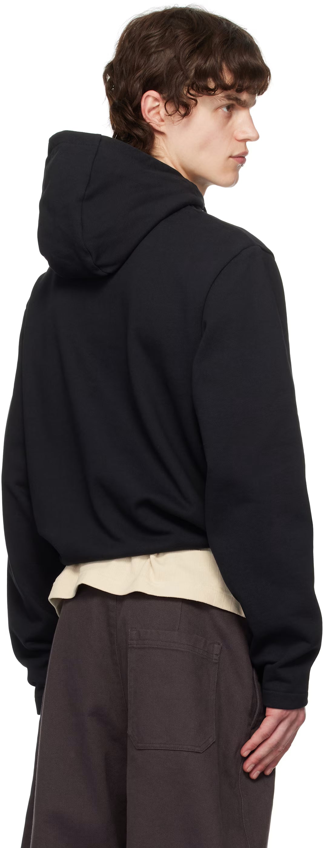 Black Heavyweight Pullover Hoodie