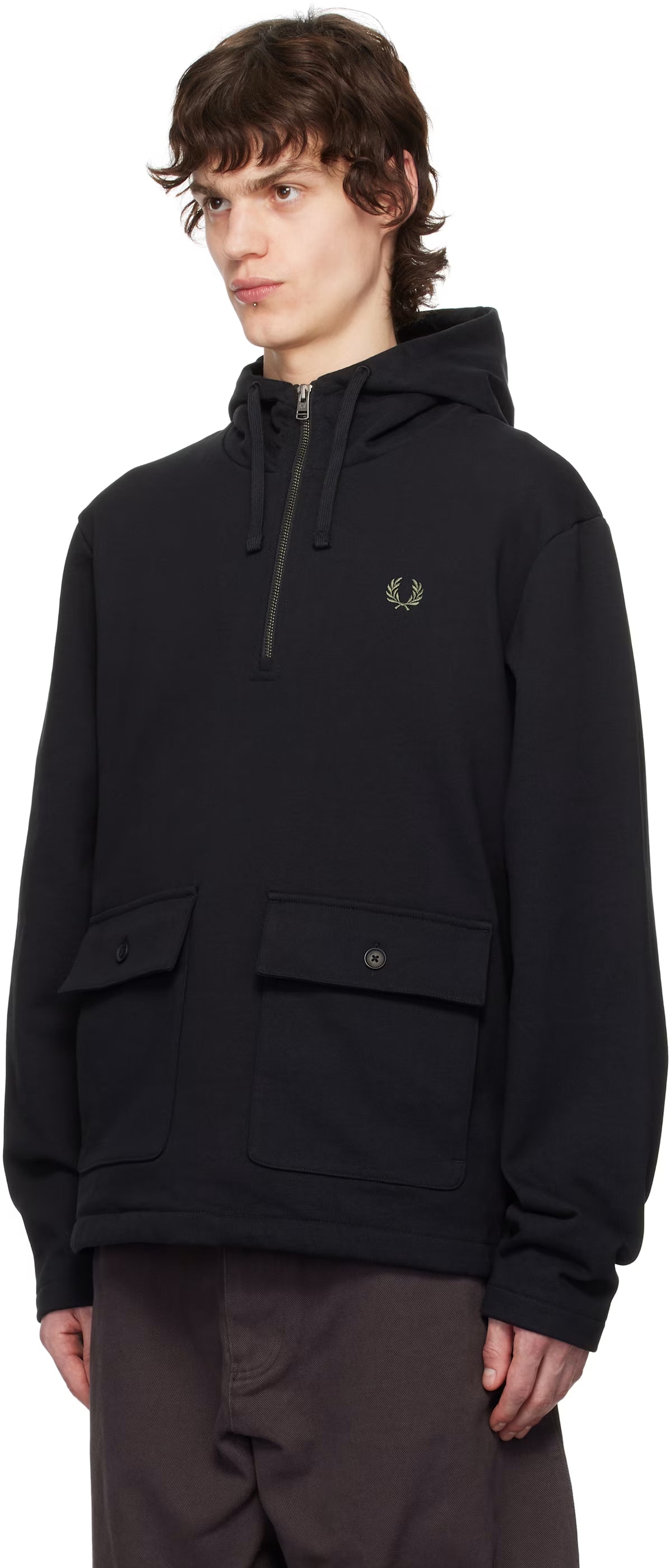 Black Heavyweight Pullover Hoodie