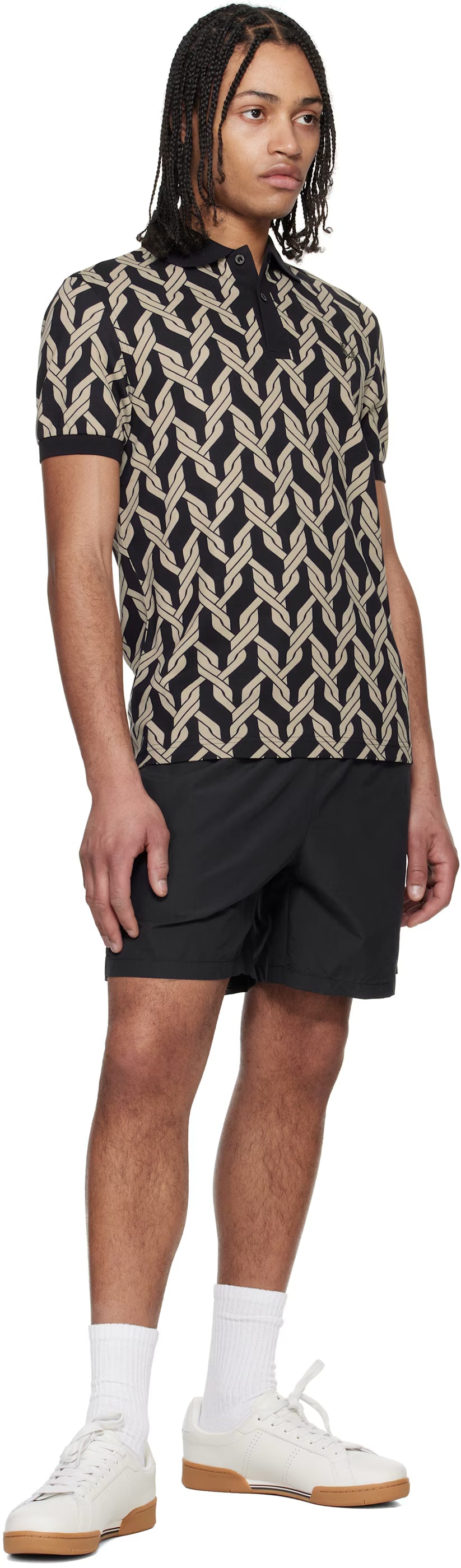 Black On Court Shorts