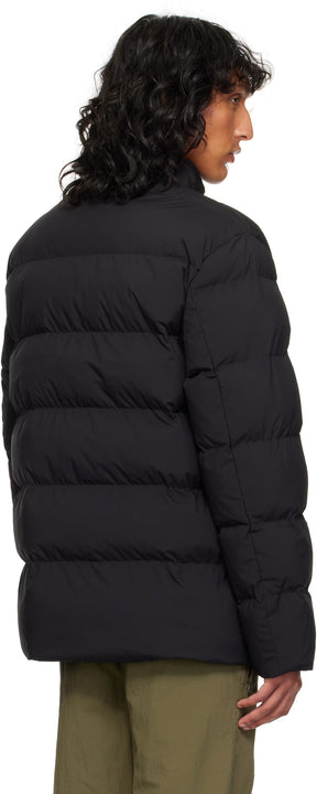 Black Padded Pocket Detail Jacket