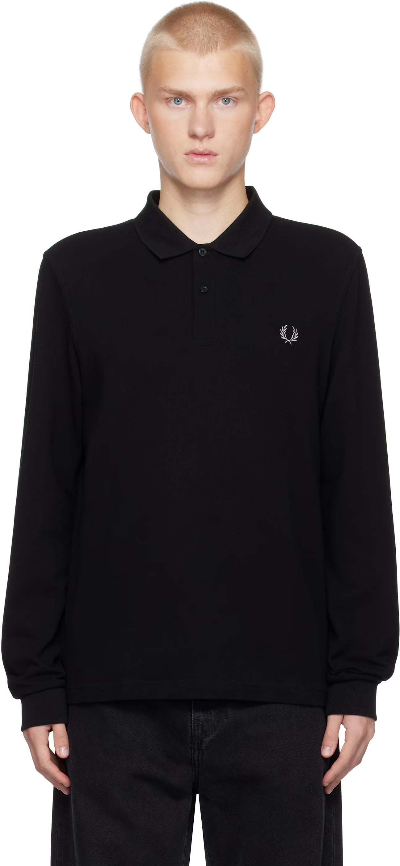 Black Tennis Polo